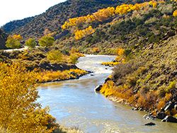 photo of Rio Grande river in Northern New Mexico